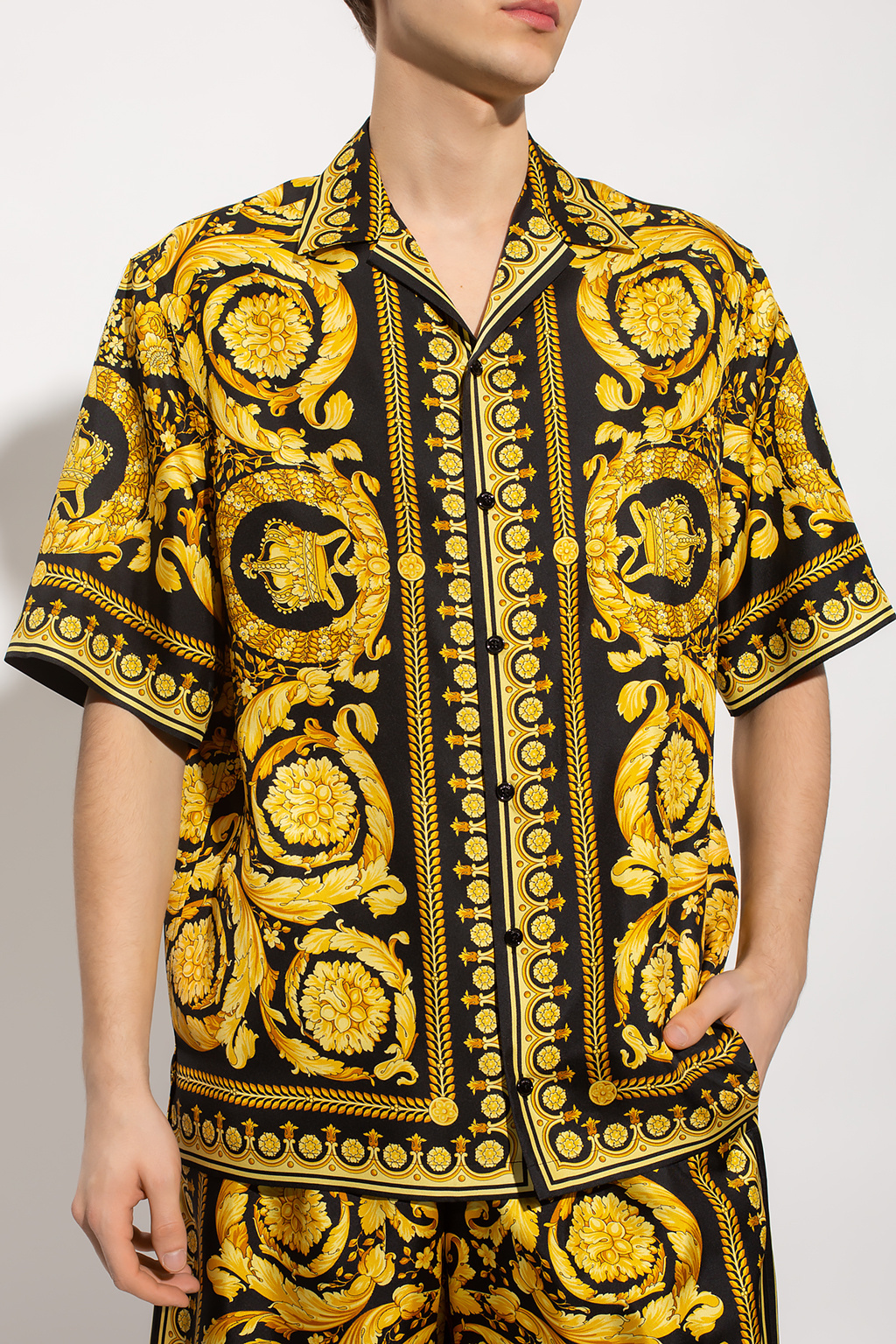 Buy versace clearance silk shirts